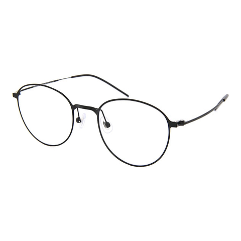 OWNDAYS | AIR MATTE BLACK Full Rim Round right side