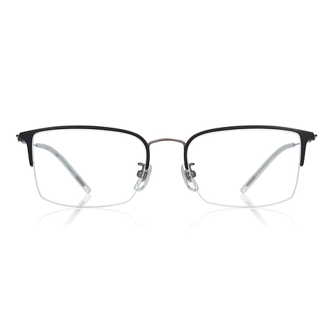OWNDAYS | AIR Black Half Rim Rectangle left side