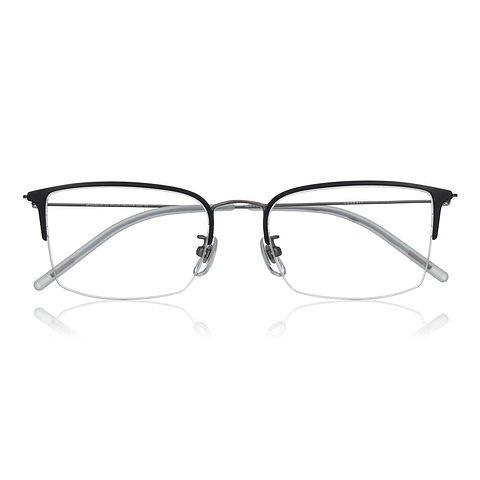 OWNDAYS | AIR Black Half Rim Rectangle right side