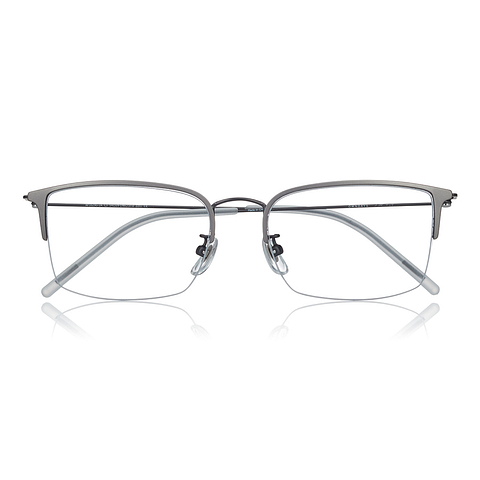 OWNDAYS | AIR Light Gray Half Rim Rectangle right side