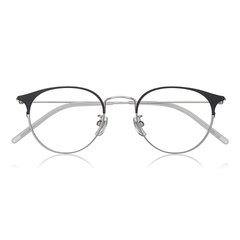 OWNDAYS | AIR Black Full Rim Boston right side