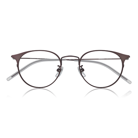 OWNDAYS | AIR Light Brown Full Rim Boston right side