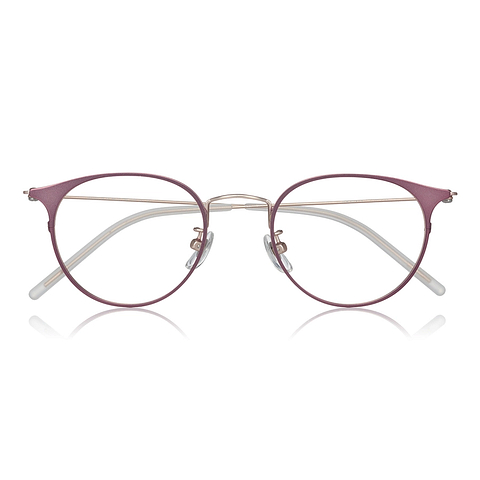 OWNDAYS | AIR Pink Full Rim Boston right side