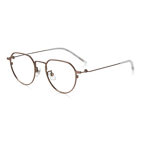 OWNDAYS | AIR Light Brown Full Rim Boston right side