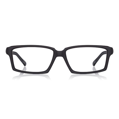 OWNDAYS | MOVE MATTE BLACK Full Rim Rectangle left side
