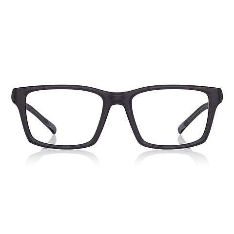 OWNDAYS | AIR Matte Black Full Rim Wellington left side