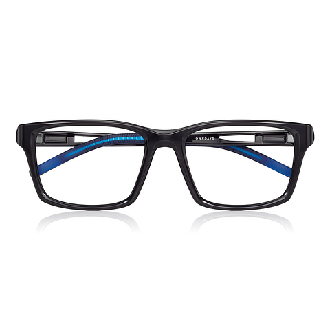 OWNDAYS | AIR Black Full Rim Wellington right side