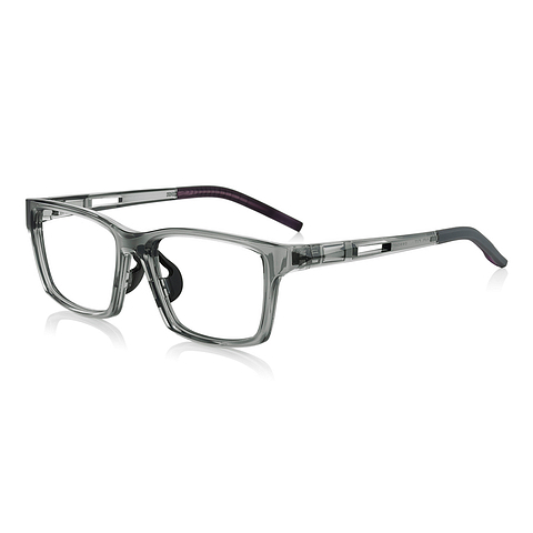 OWNDAYS | AIR Clear Gray Full Rim Wellington right side