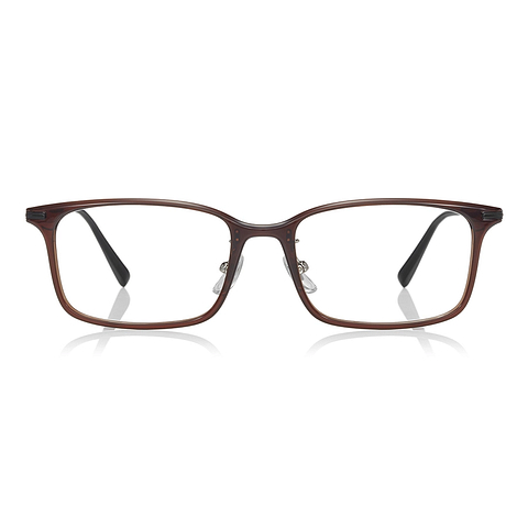 OWNDAYS | AIR Brown Full Rim Rectangle left side