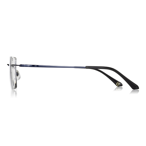 OWNDAYS | AIR Navy Rimless Wellington left side