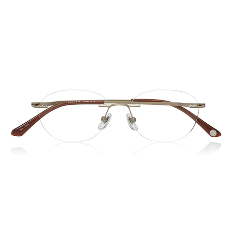 OWNDAYS | AIR Gold Full Rim Oval right side