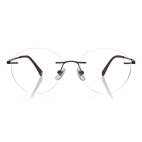 OWNDAYS | AIR Dark Brown Full Rim Boston left side