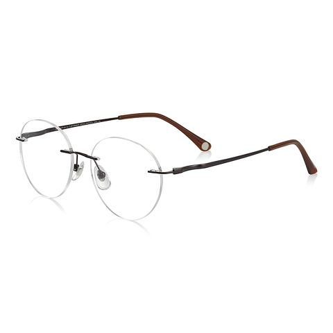 OWNDAYS | AIR Dark Brown Full Rim Boston right side
