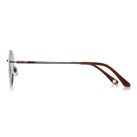 OWNDAYS | AIR Dark Brown Full Rim Boston left side