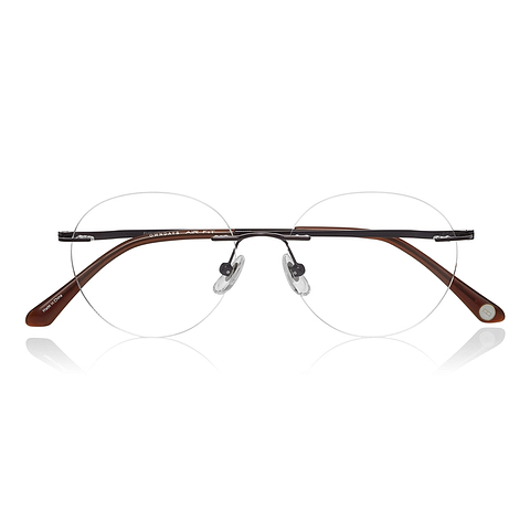 OWNDAYS | AIR Dark Brown Full Rim Boston right side