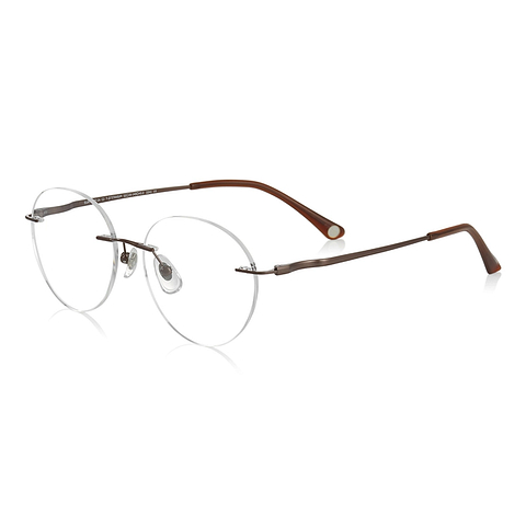 OWNDAYS | AIR Light Brown Full Rim Boston right side