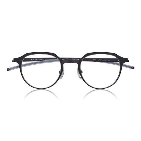OWNDAYS | AIR Black Full Rim Boston right side