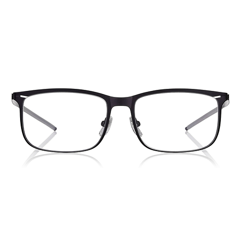 OWNDAYS | AIR Matte Black Full Rim Wellington left side