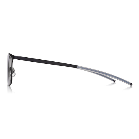 OWNDAYS | AIR Matte Black Full Rim Wellington left side