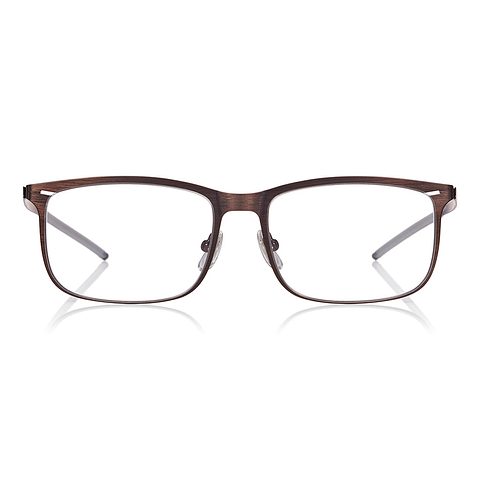 OWNDAYS | AIR Matte Brown Full Rim Wellington left side