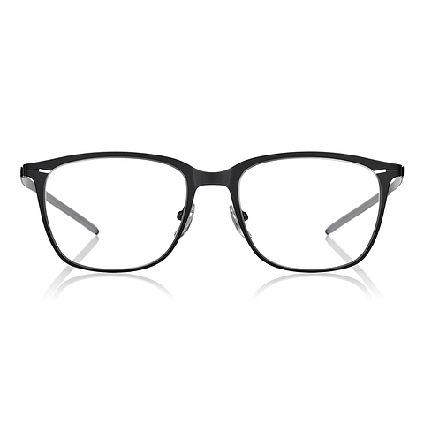 OWNDAYS | AIR Black Full Rim Wellington left side