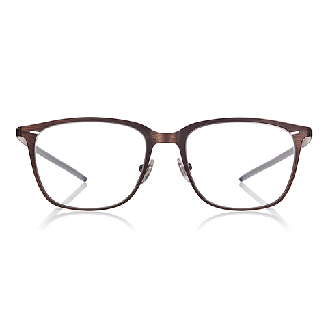 OWNDAYS | AIR Dark Brown Full Rim Wellington left side