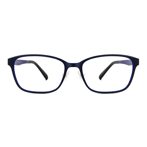 OWNDAYS | AIR Navy Blue Full Rim Rectangle left side