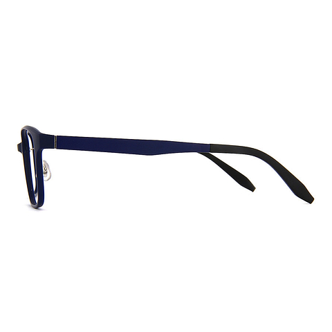 OWNDAYS | AIR Navy Blue Full Rim Rectangle left side