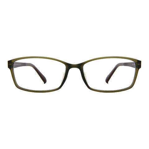 OWNDAYS | AIR Khaki Full Rim Rectangle left side