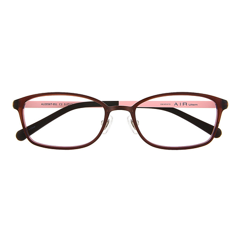 OWNDAYS | AIR Pink Full Rim Rectangle right side