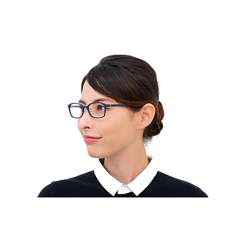 OWNDAYS | AIR Navy Blue Full Rim Rectangle right side