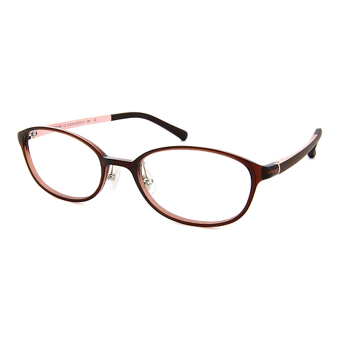 OWNDAYS | AIR Pink Full Rim Oval right side