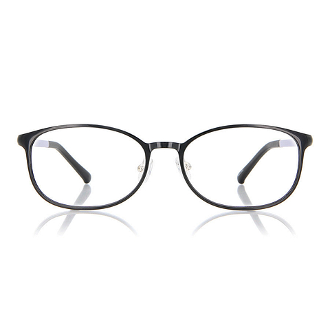 OWNDAYS | AIR Black Full Rim Oval left side