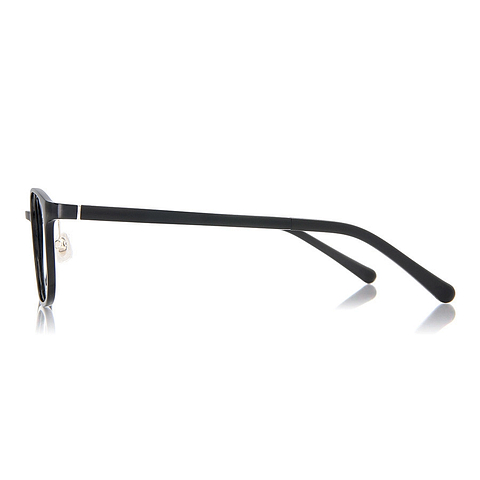 OWNDAYS | AIR Black Full Rim Oval left side