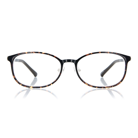 OWNDAYS | AIR Brown Demi Full Rim Rectangle left side