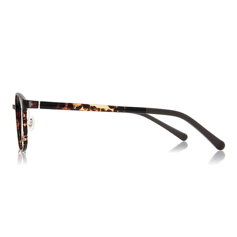OWNDAYS | AIR Brown Demi Full Rim Rectangle left side