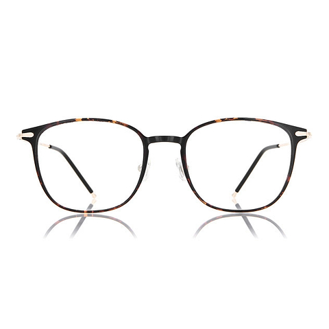 OWNDAYS | AIR Brown Demi Full Rim Wellington left side
