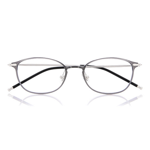 OWNDAYS | AIR Light Gray Full Rim Oval right side