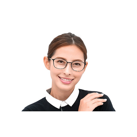 OWNDAYS | AIR Black Full Rim Rectangle left side