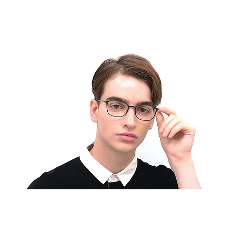 OWNDAYS | AIR Brown Demi Full Rim Wellington left side