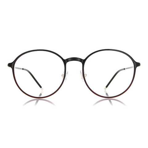 OWNDAYS | AIR Black Full Rim Round left side