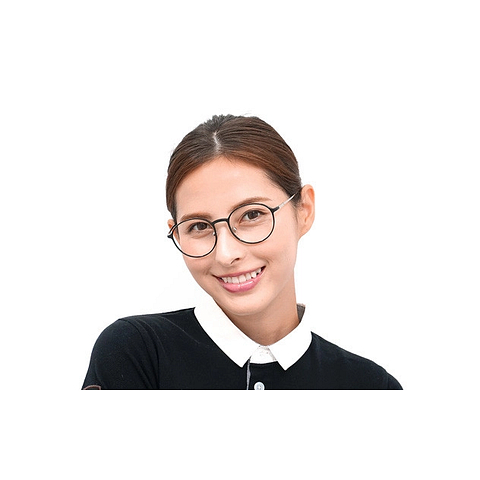 OWNDAYS | AIR Black Full Rim Round left side