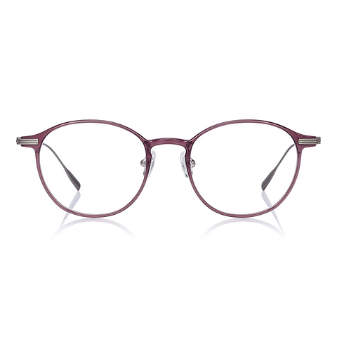 OWNDAYS | AIR Pink Full Rim Boston left side