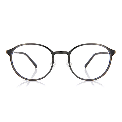 OWNDAYS | AIR Black Full Rim Boston left side