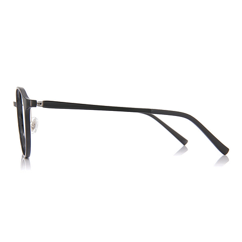 OWNDAYS | AIR Black Full Rim Boston left side