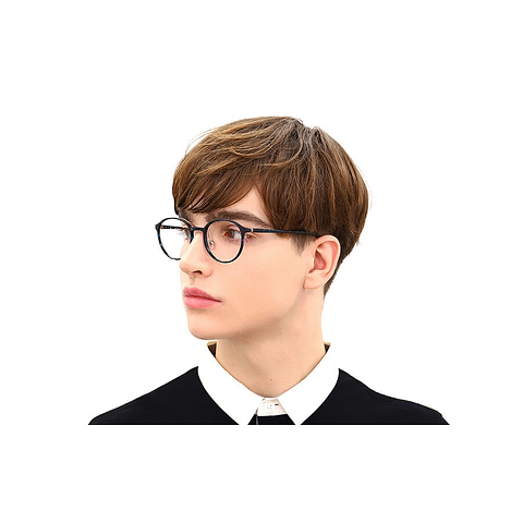 OWNDAYS | AIR Brown Demi Full Rim Boston right side