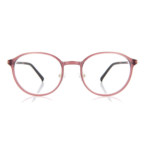 OWNDAYS | AIR Light Brown Full Rim Boston left side