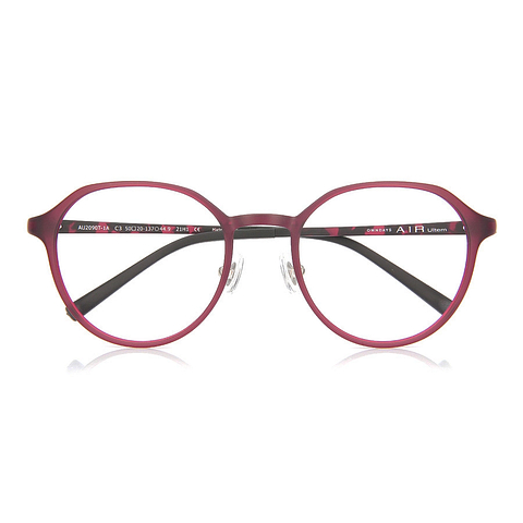 OWNDAYS | AIR Matte Red Full Rim Boston right side