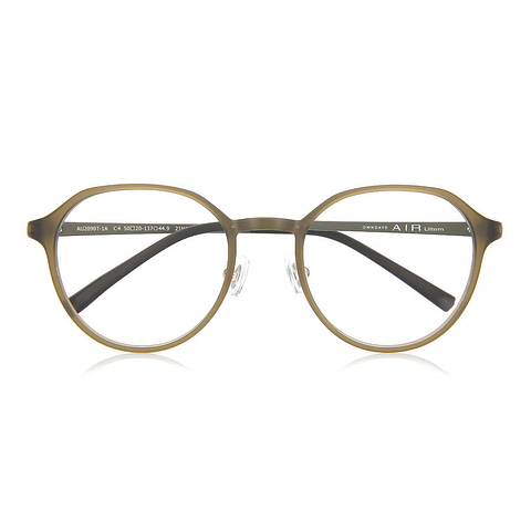 OWNDAYS | AIR Matte Khaki Full Rim Boston right side