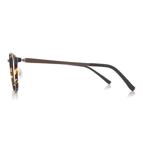 OWNDAYS | AIR Brown Demi Full Rim Wellington left side